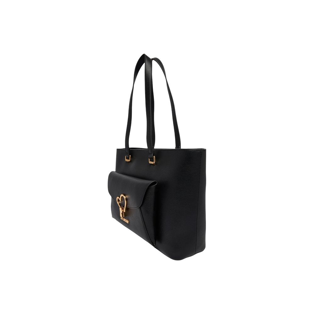 Black Polyethylene Handbag