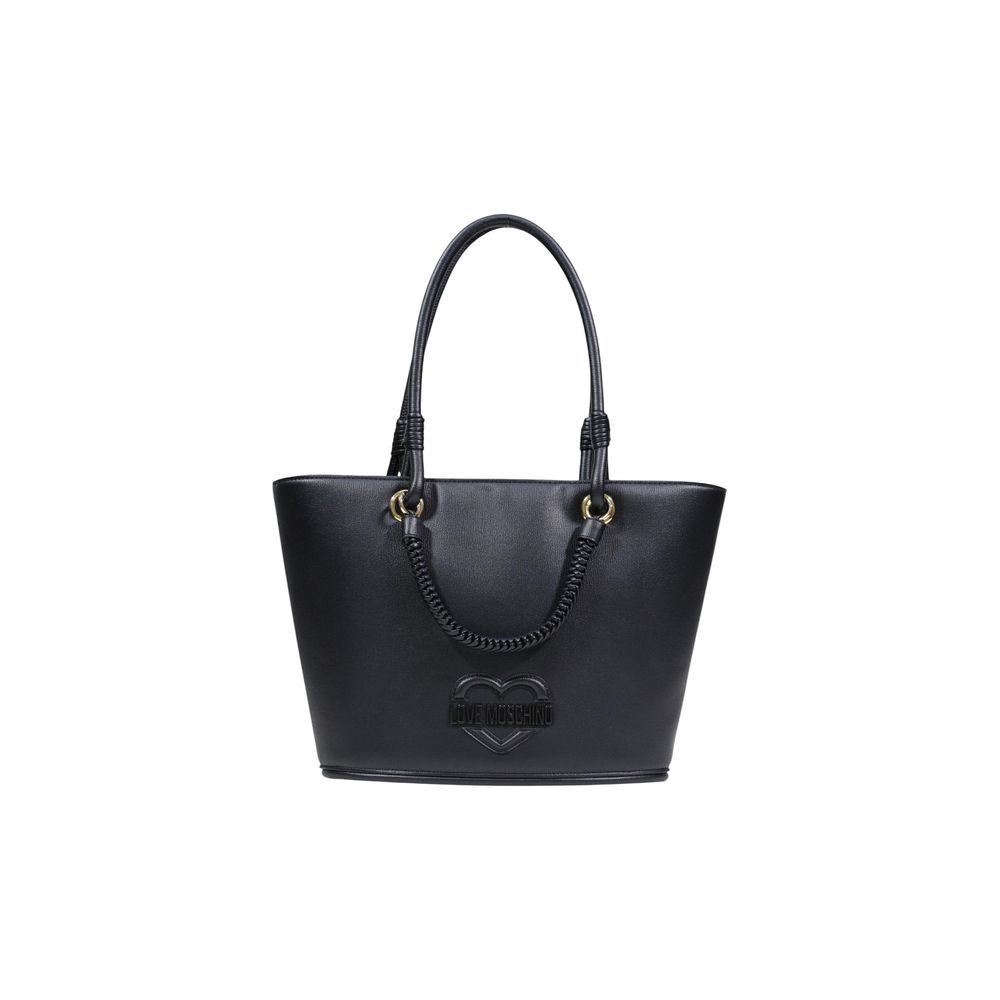 Black Polyethylene Handbag