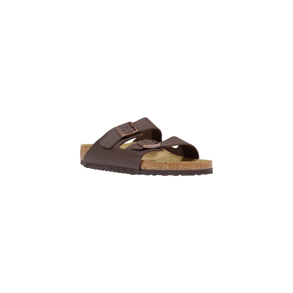 Brown Synthetic Flat Sandals