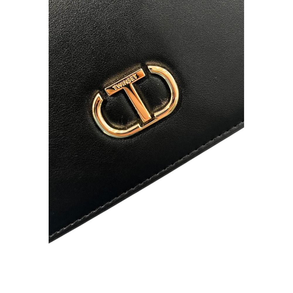 Černá dámská crossbody kabelka z PU kůže