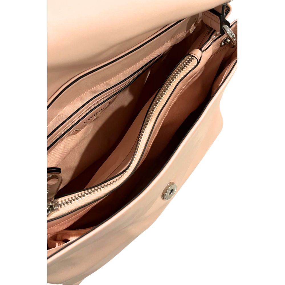 Pink PU Women Handbag