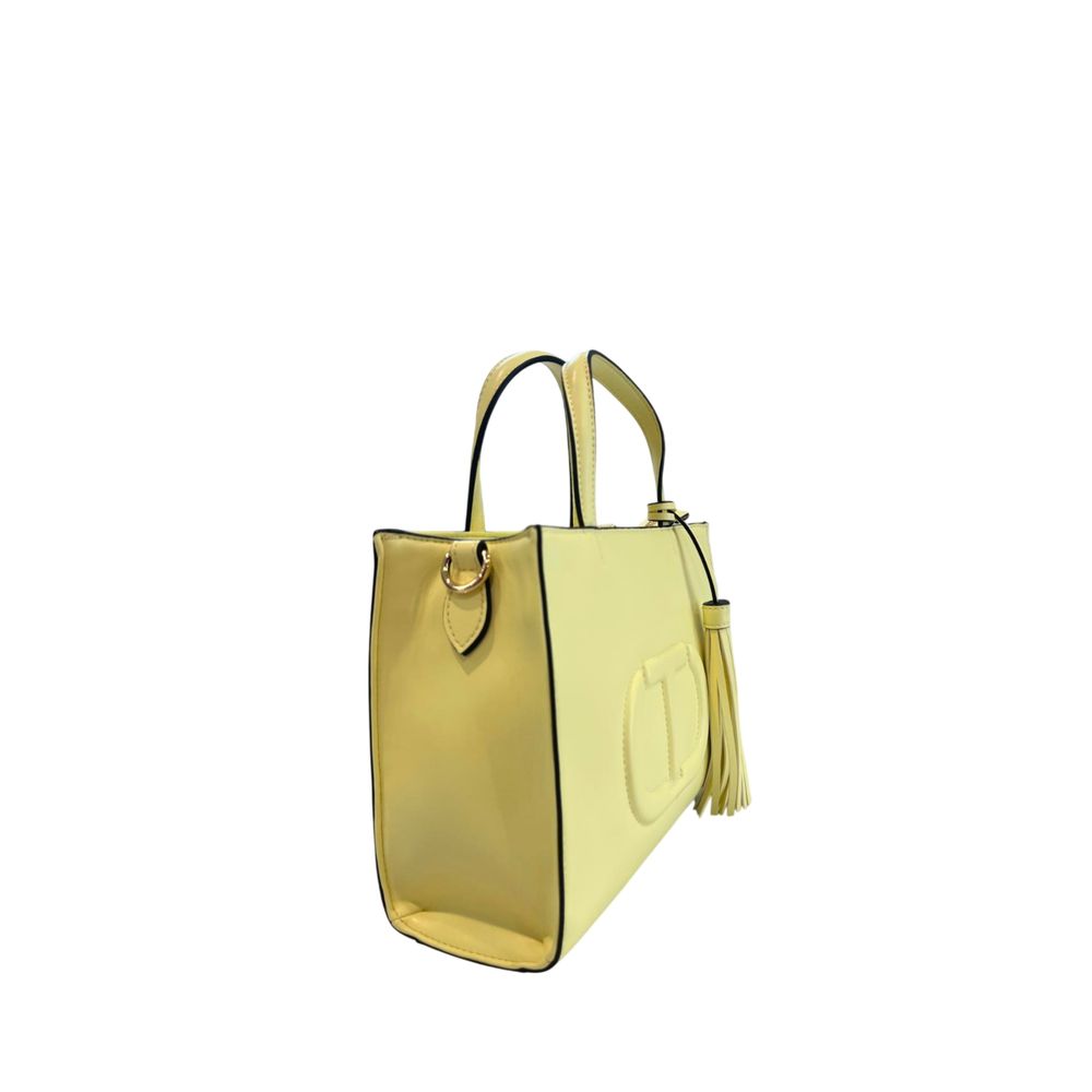 Bicolor Polyethylene Shoulder Bag