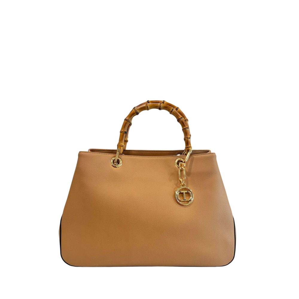 Brown PU Women Handbag