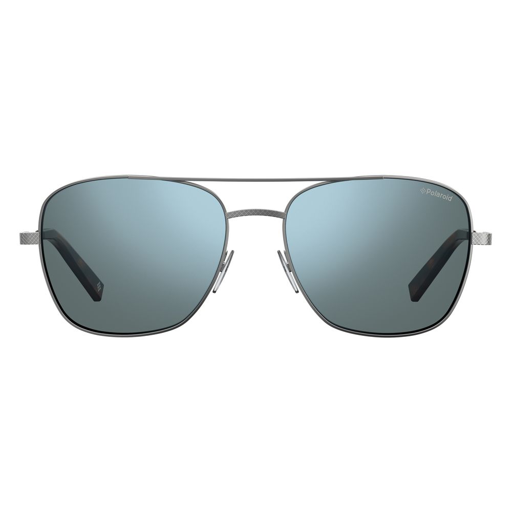 Gray Metal Sunglasses