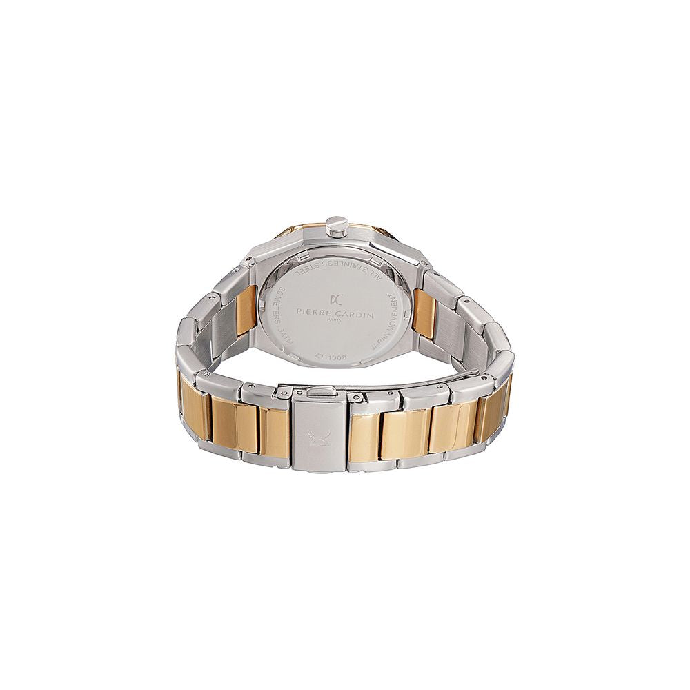 Gold Stainless Steel Dress Watch