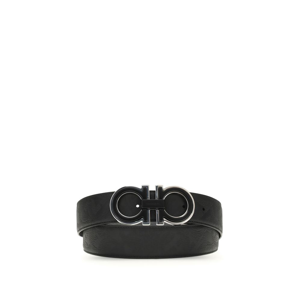 Black Calf Leather Bos Taurus Regular Belt