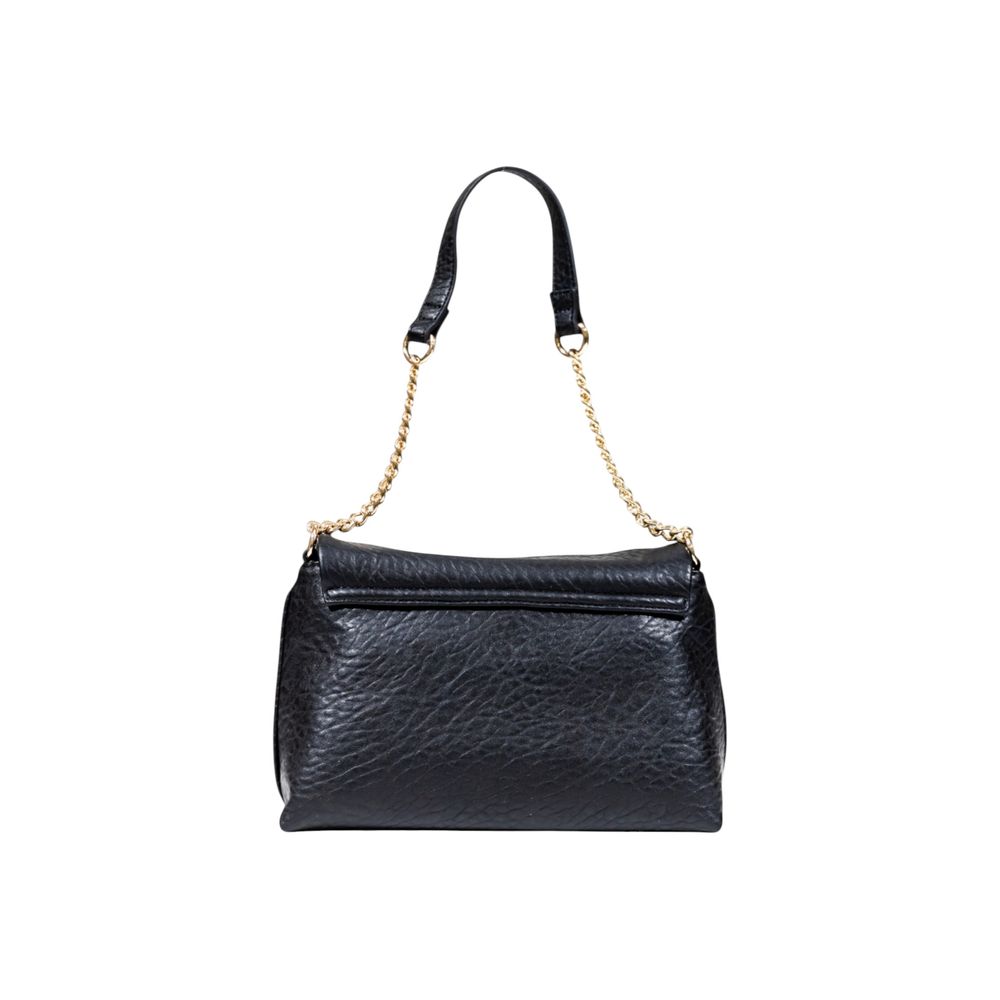 Black Polyester Handbag