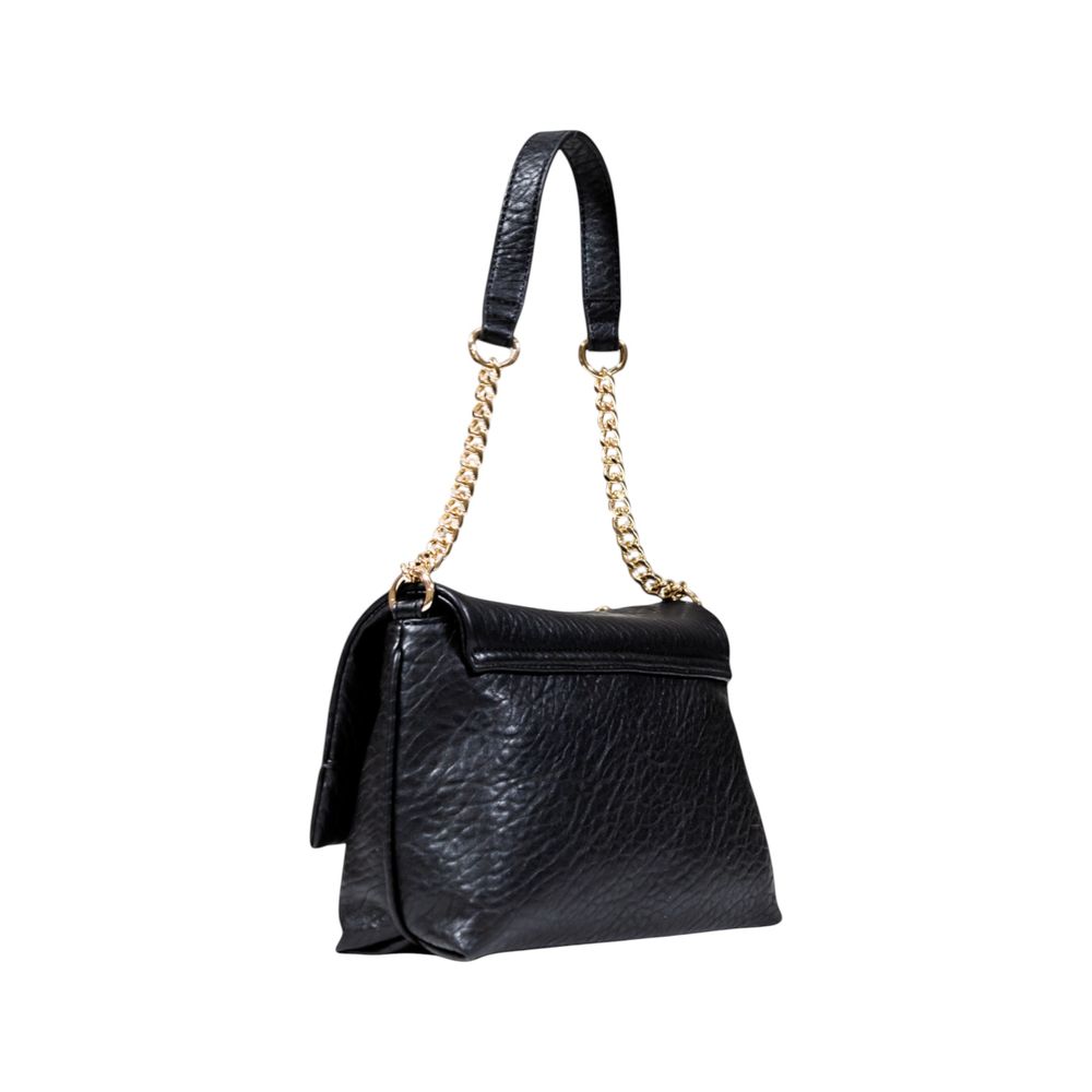 Black Polyester Handbag