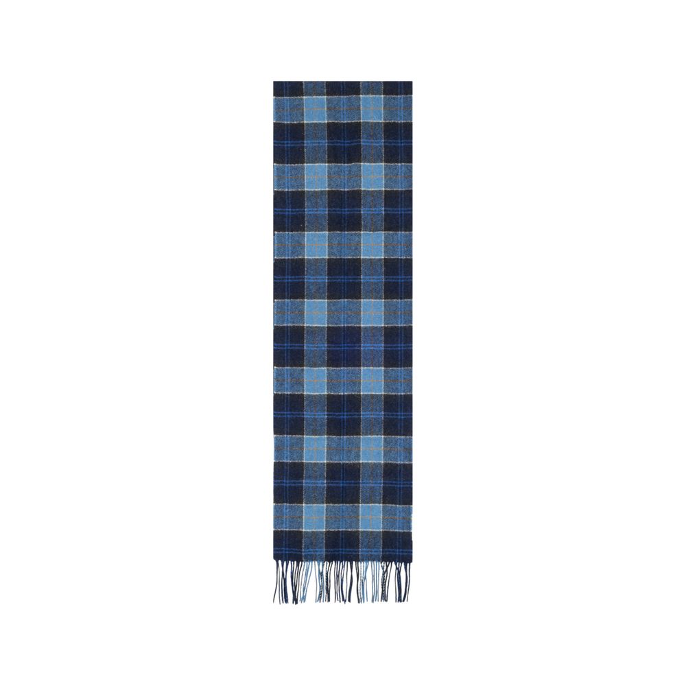 Blue Wool Scarf
