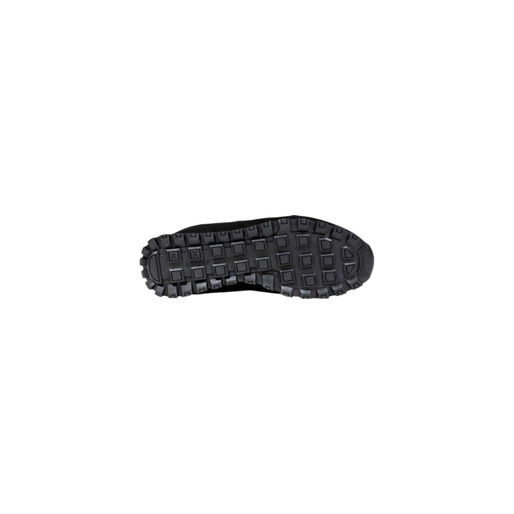 Bicolor Polyester Athletic Sneakers