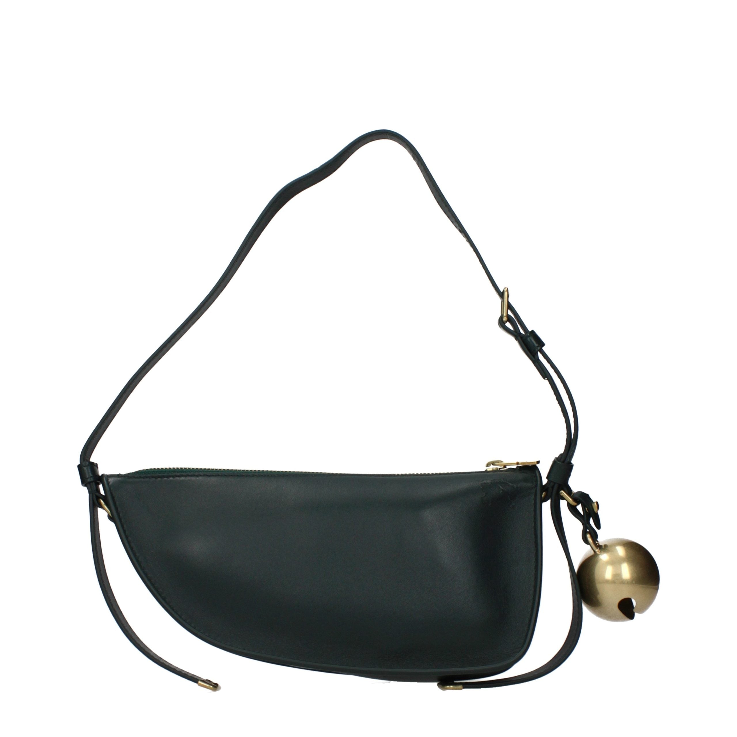 Green Leather Shoulder Bag