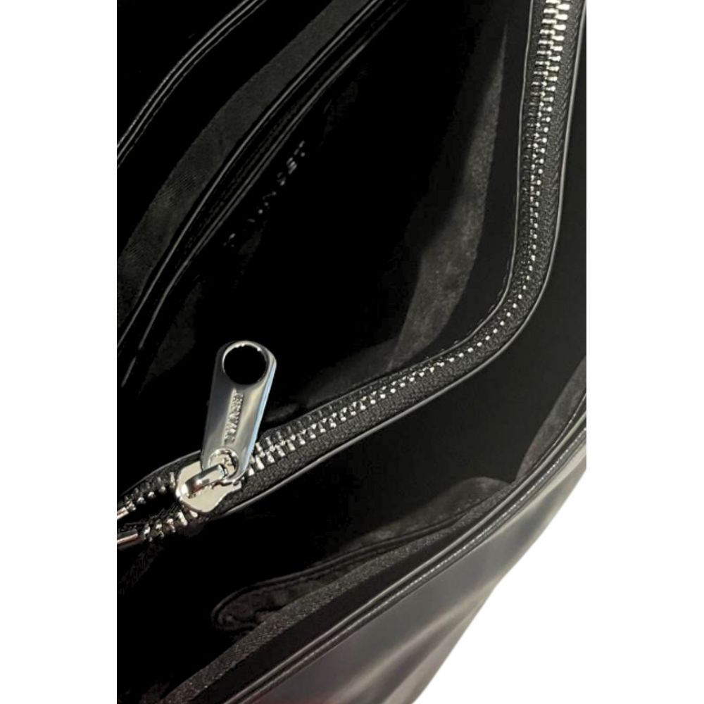 Black PU Women Handbag