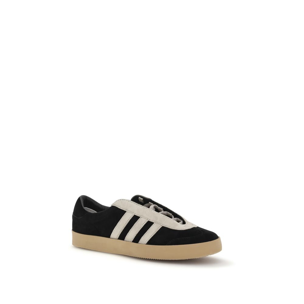 Black Calf Leather Bos Taurus Low Top Sneakers