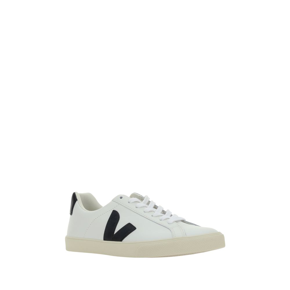 White Calf Leather Bos Taurus Low Top Sneakers