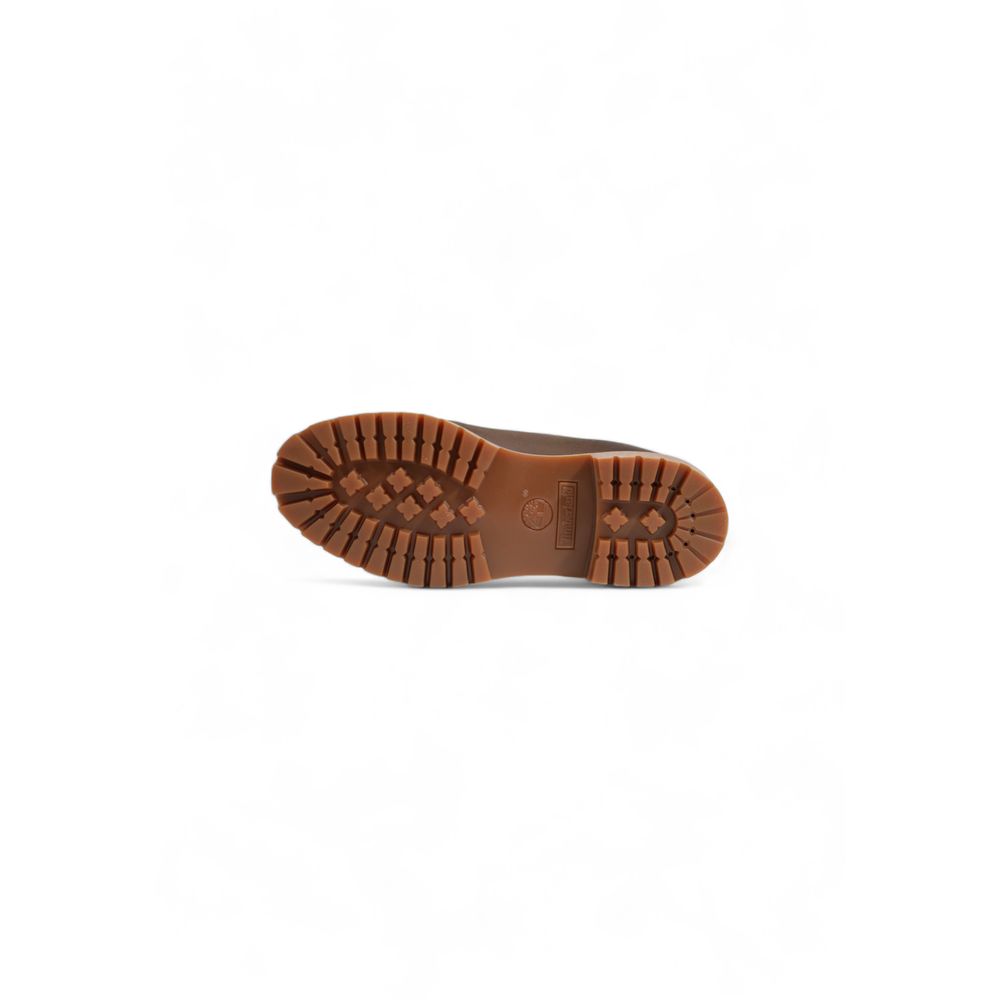 Brown Leather Athletic Sneakers