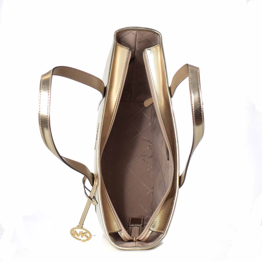 Gold Canvas Tote Bag