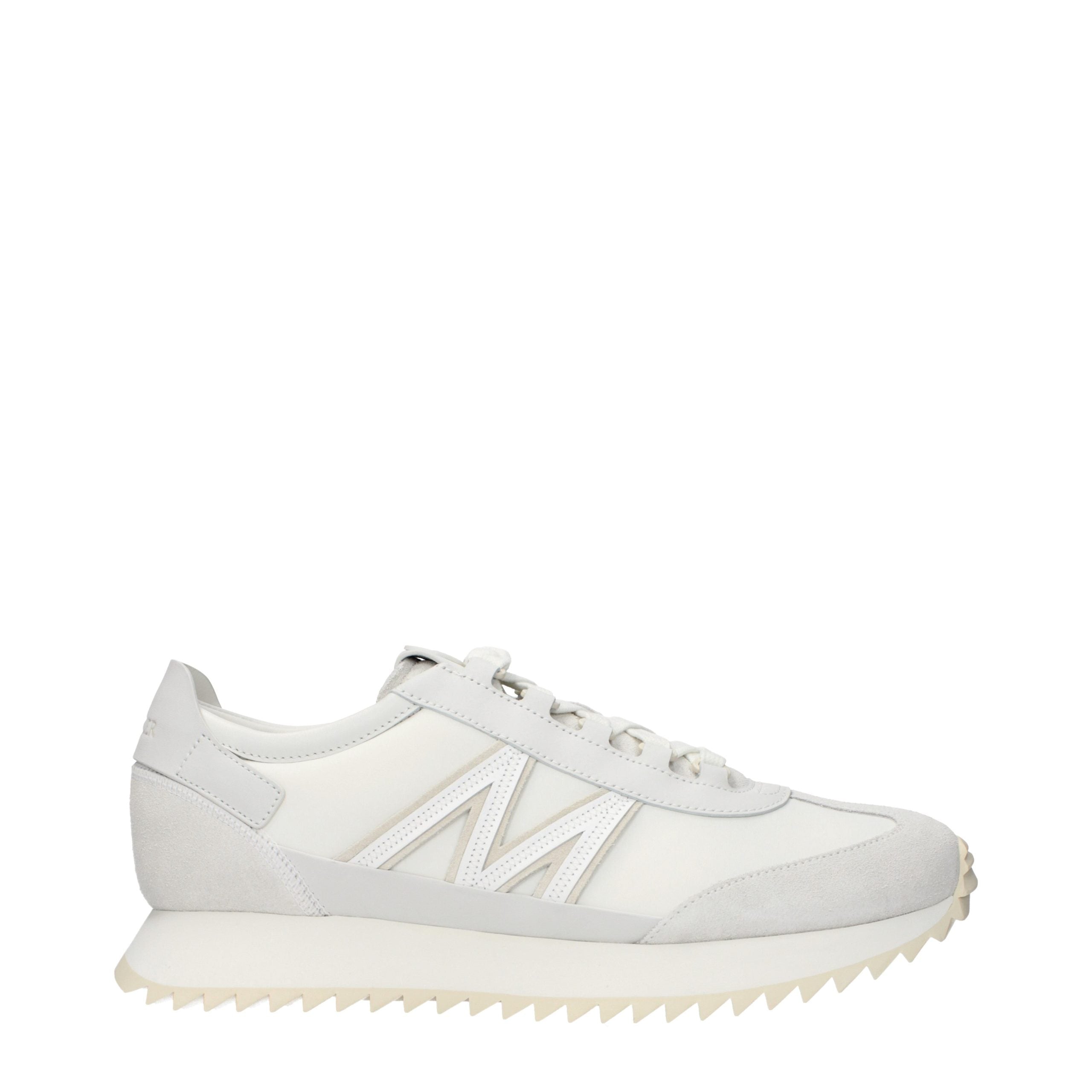 White Leather Athletic Sneakers