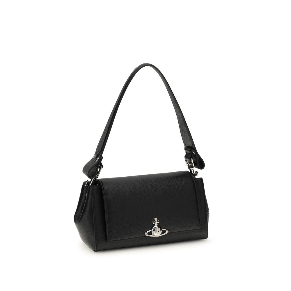 Black Calf Leather Bos Taurus Shoulder Bag