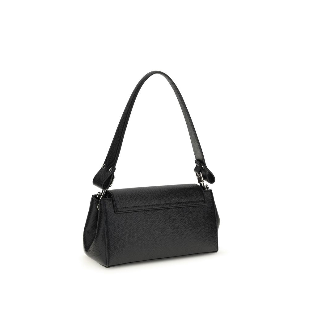 Black Calf Leather Bos Taurus Shoulder Bag