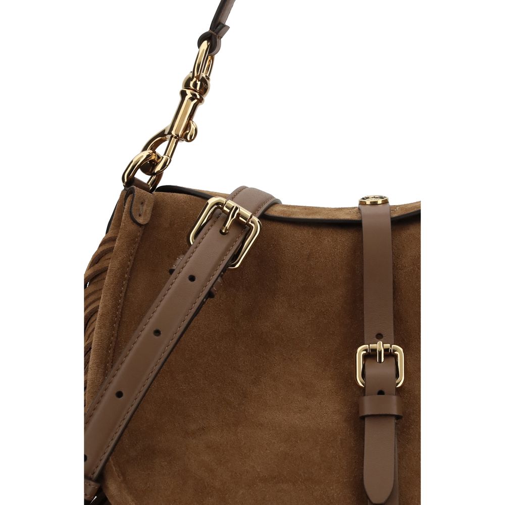 Brown Calf Leather Bos Taurus Shoulder Bag