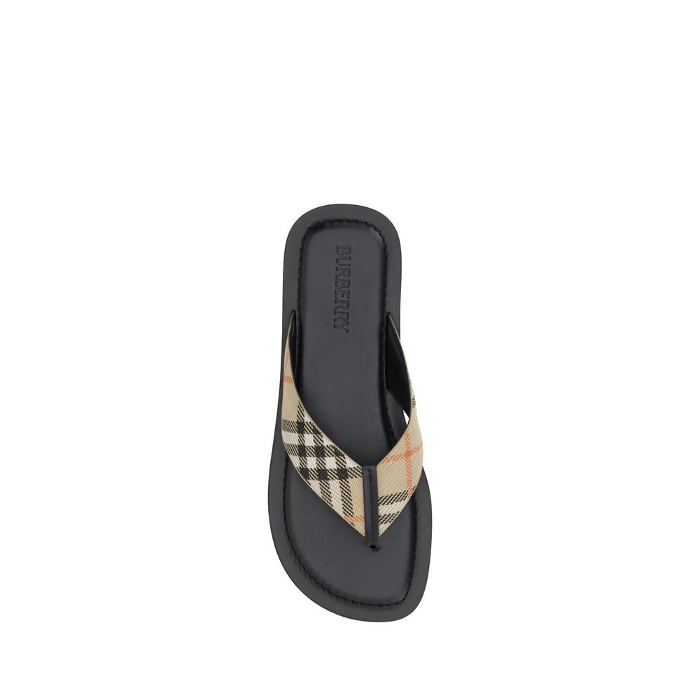 Multicolor Polyamide Flip-Flop Sandals