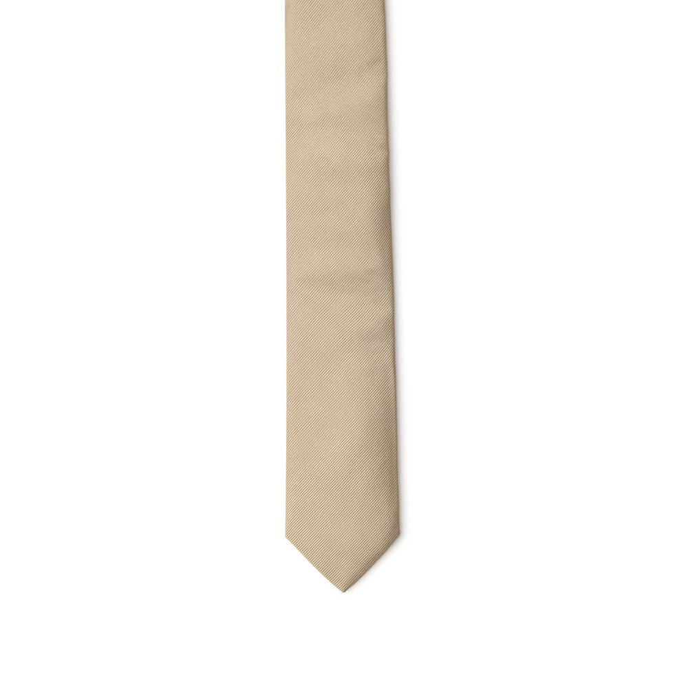 Zlatá hedvábná kravata