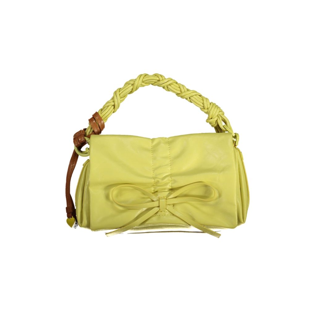 Giallo Polyurethane Women's Handbag