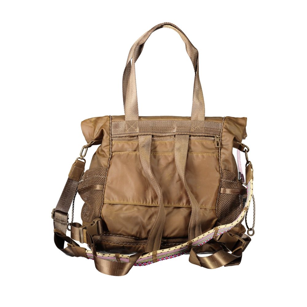 Marrone Poliestere Woman Backpack