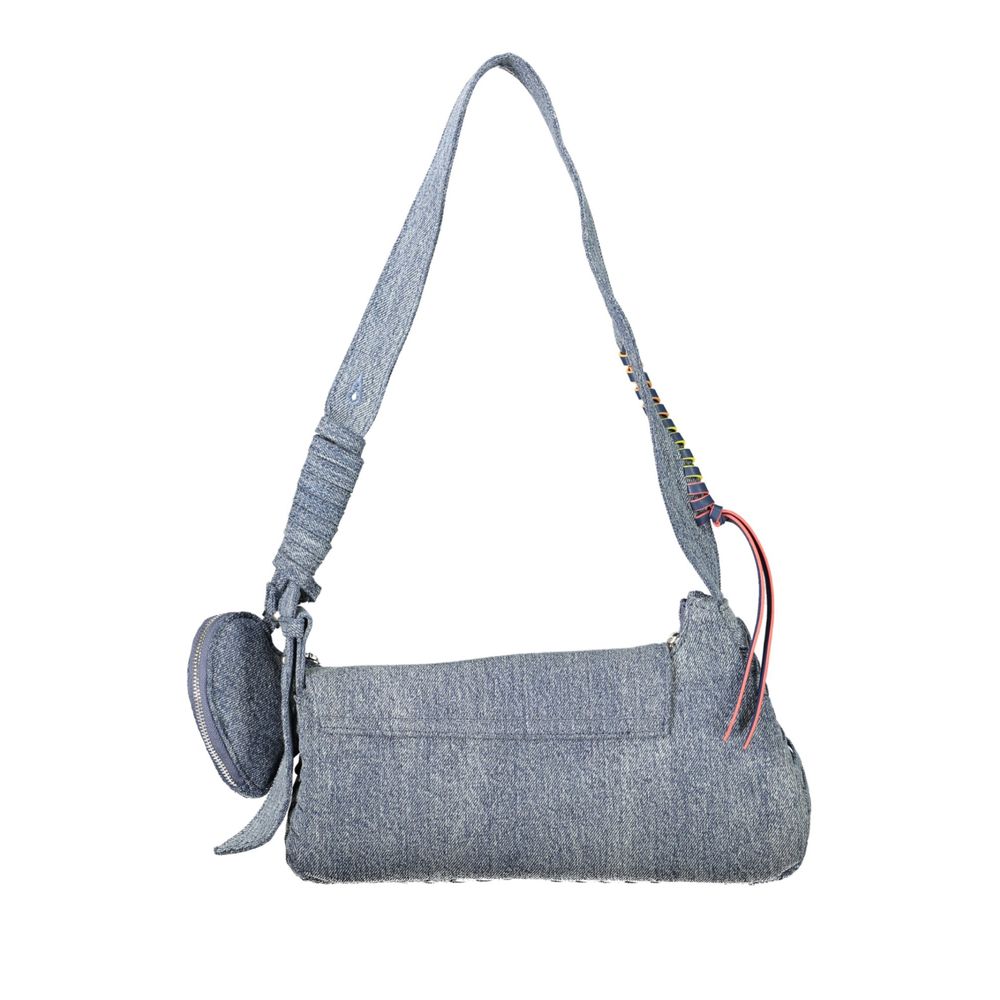 Azzurro Cotton Women Shoulder Bag