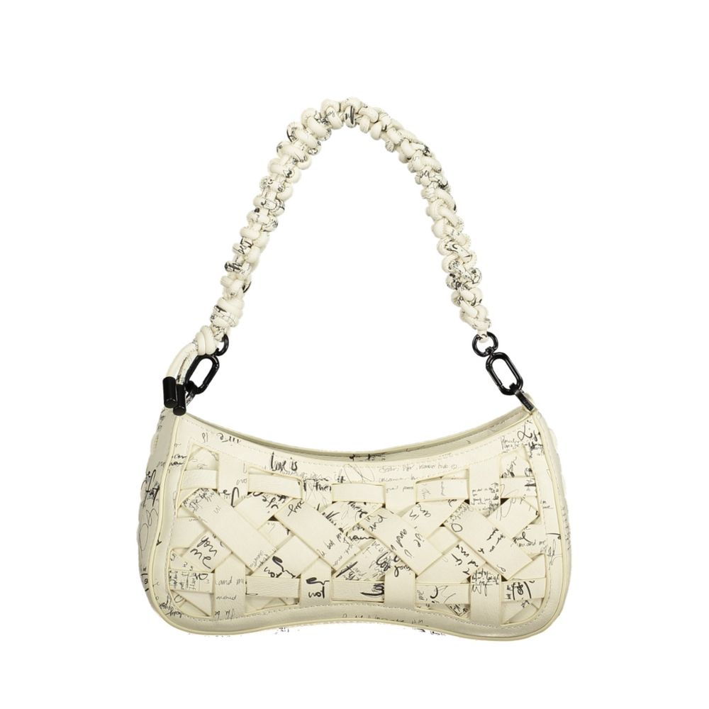 Bianco Poliuretano Women Handbag