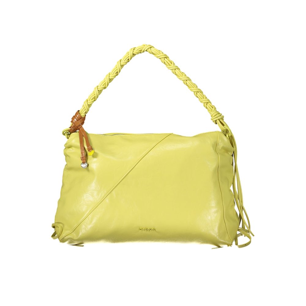 Yellow Polyethylene Handbag