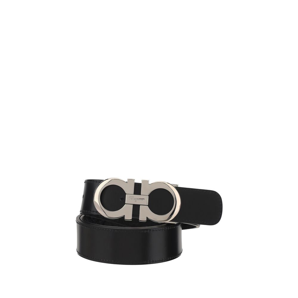 Black Calf Leather Bos Taurus Regular Belt