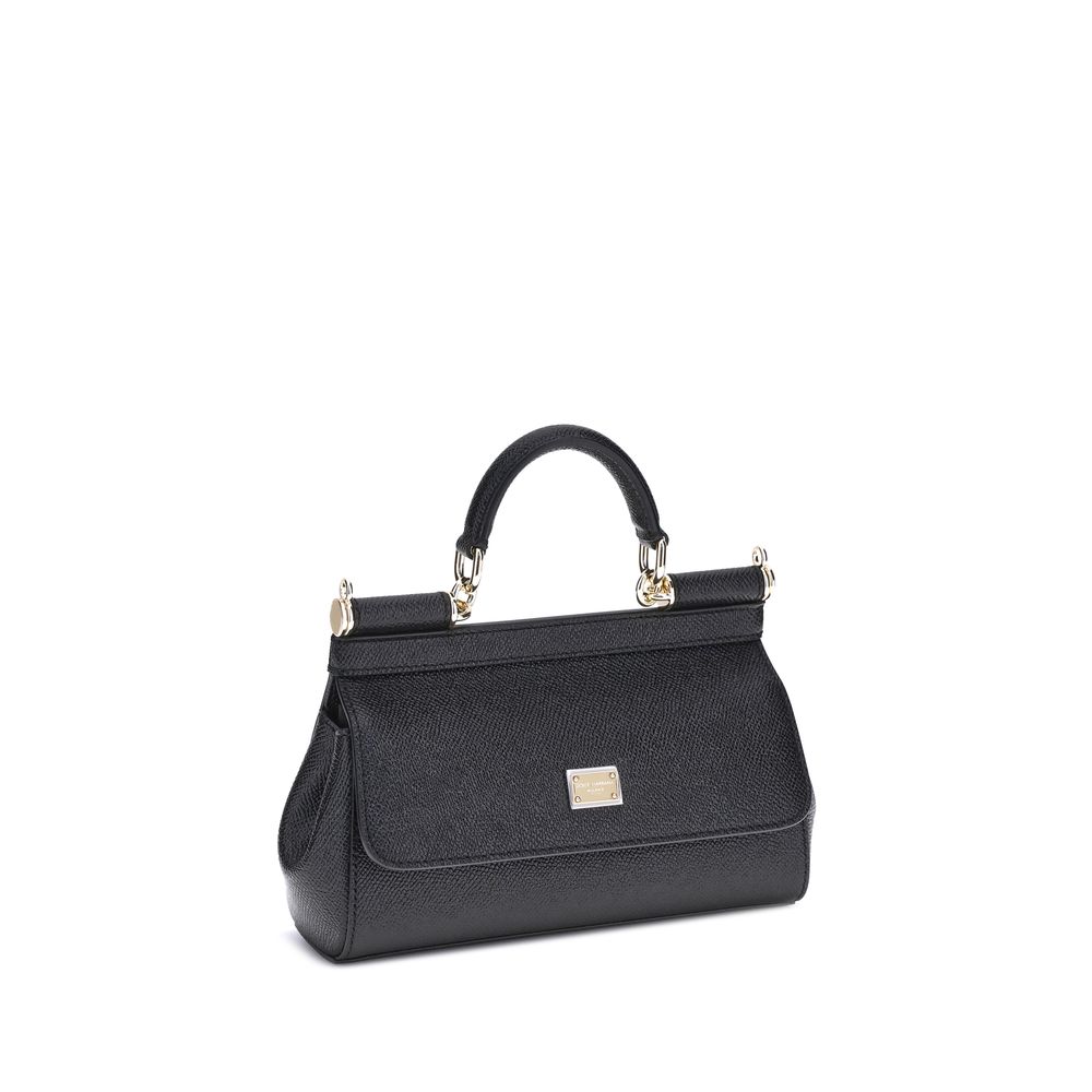 Black Calf Leather Bos Taurus Shoulder Bag