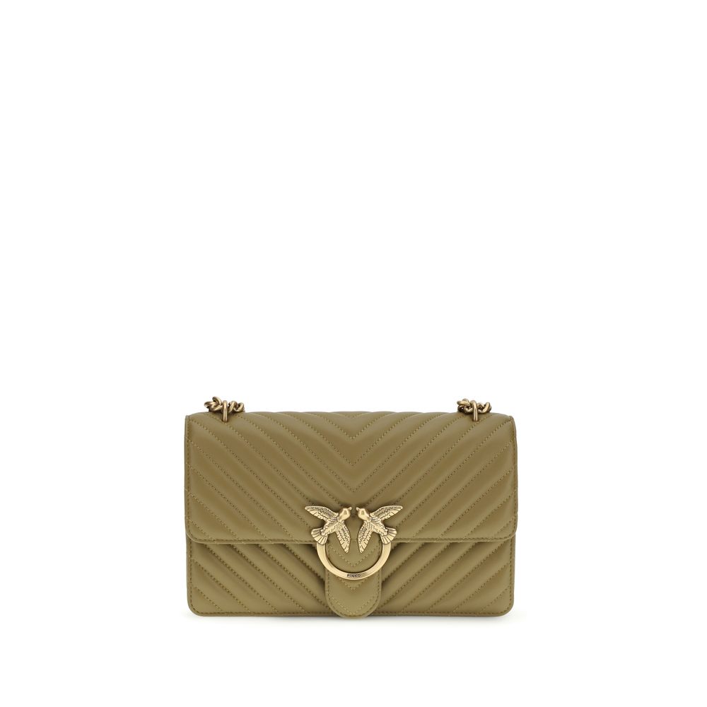 Bicolor Calf Leather Bos Taurus Shoulder Bag