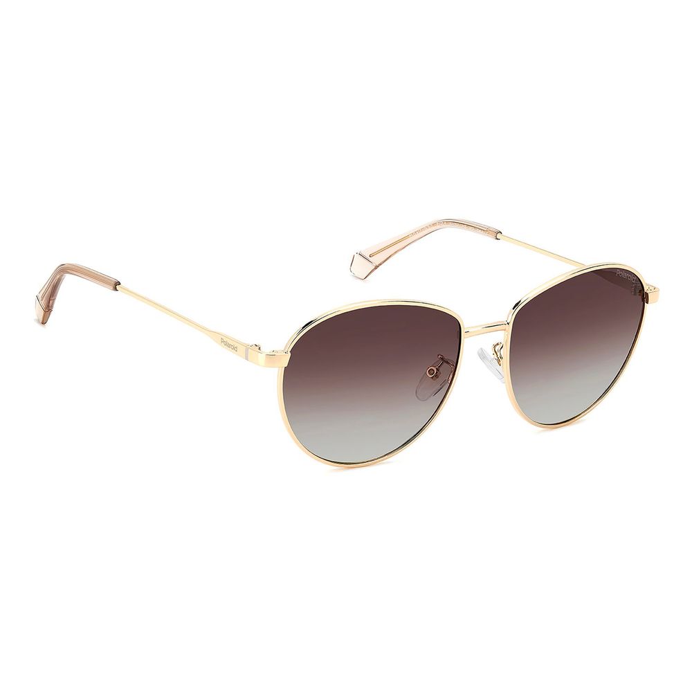 Gold Stainless Steel Sunglasses