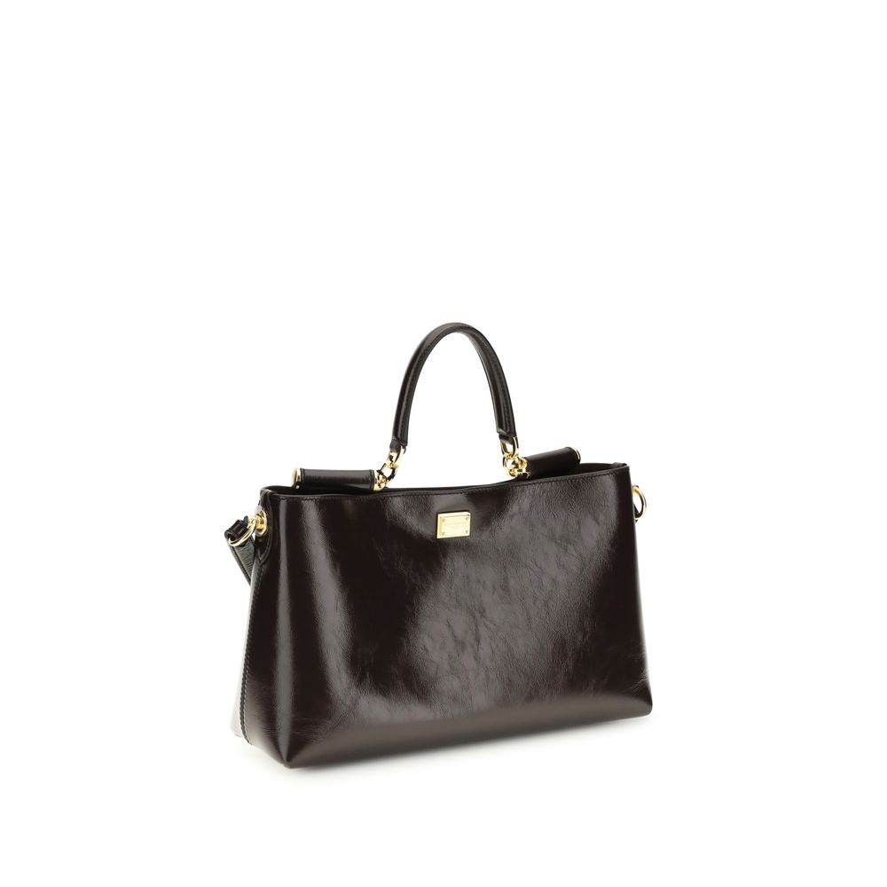 Brown Calf Leather Bos Taurus Handbag