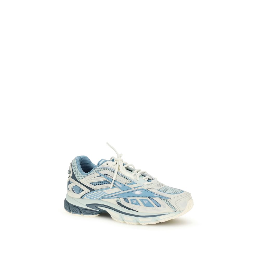 Blue Polyethylene Athletic Sneakers