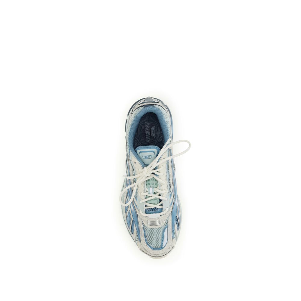 Blue Polyethylene Athletic Sneakers