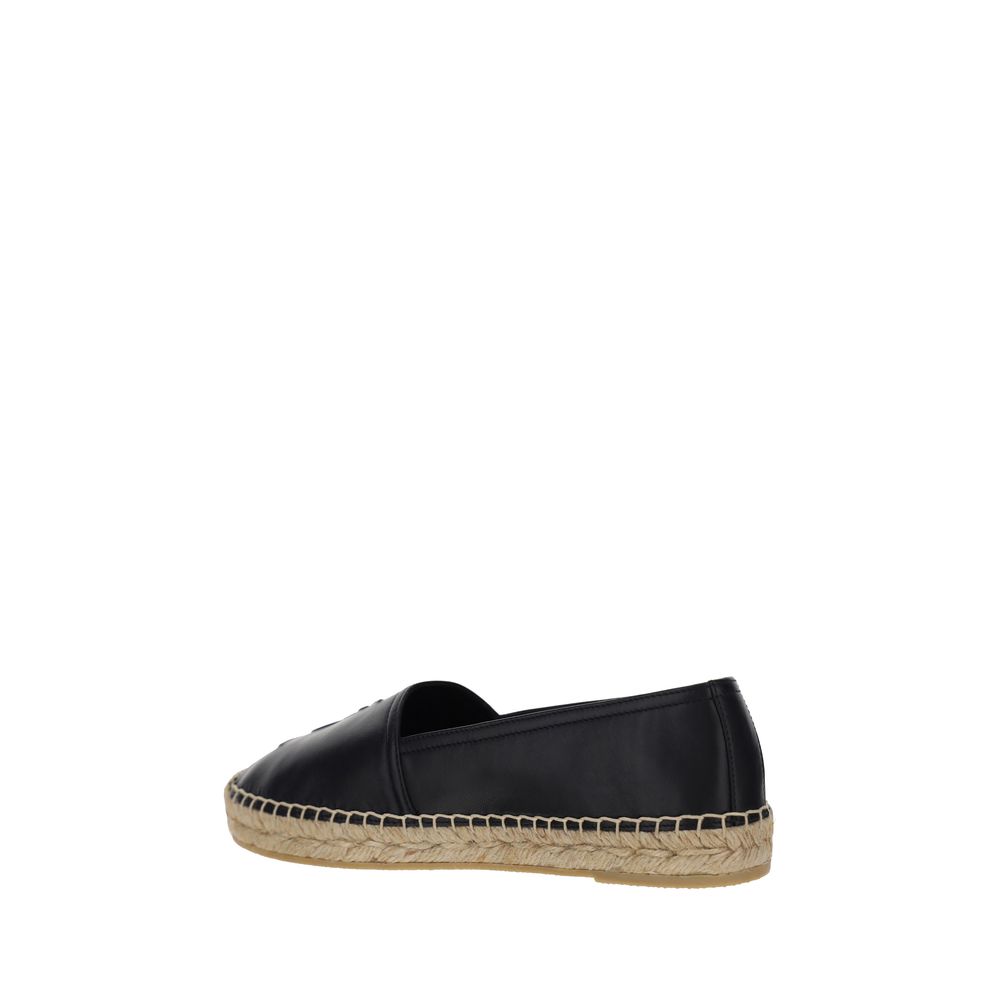 Černé jehněčí Ovis Aries Aries Espadrilky