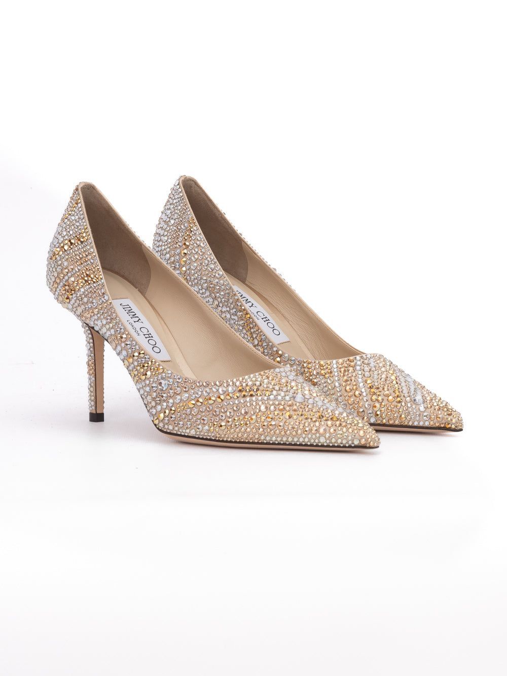 Lodičky Gold Mix Crystal Love 85