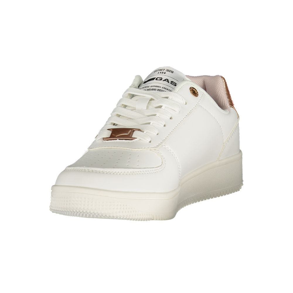 Bianco Polyurethane Women Sneaker