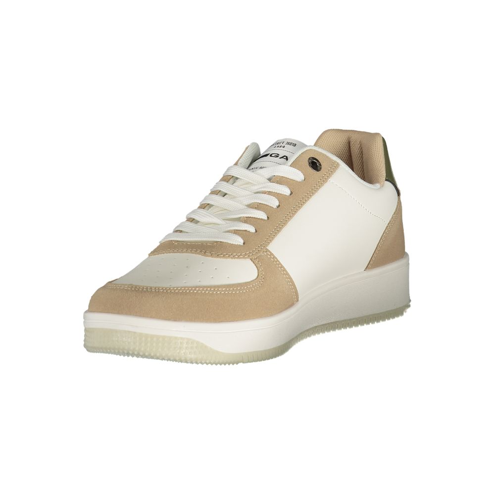 Bianco Polyurethane Men Sneaker