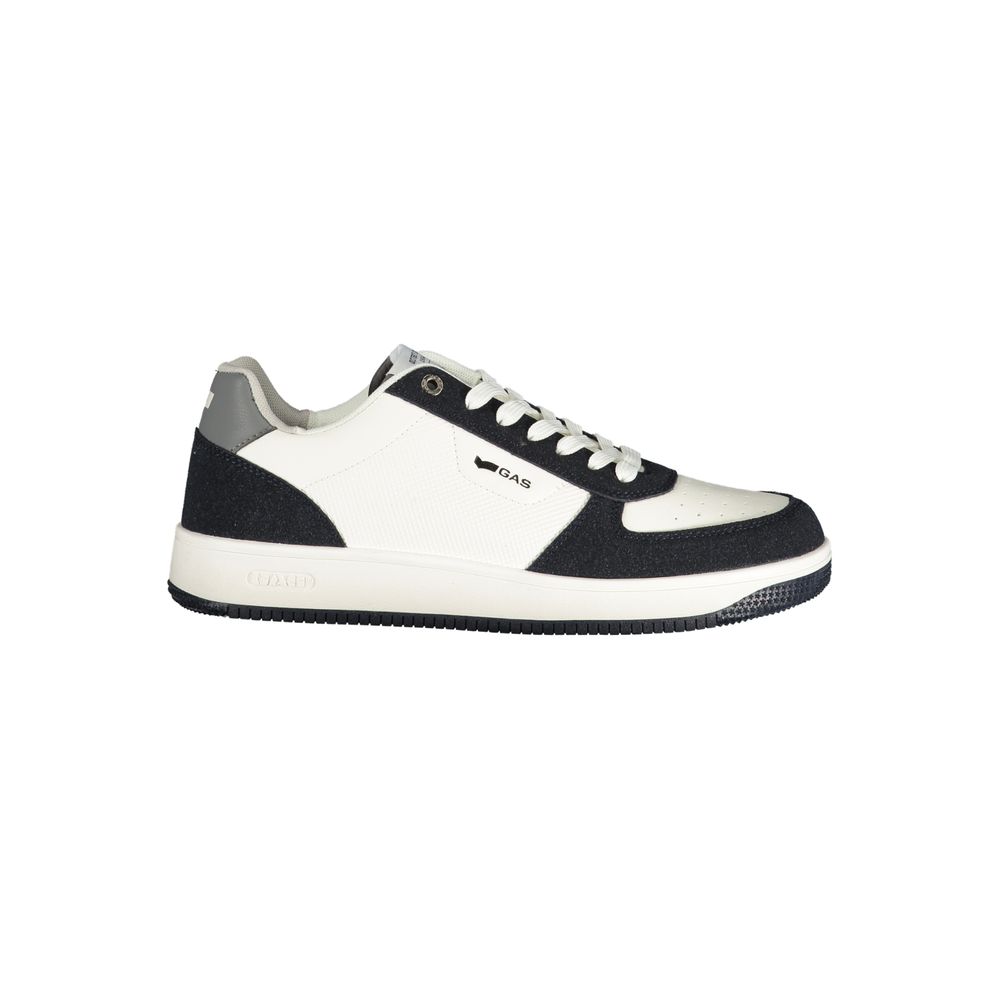 Bianco Polyurethane Men Sneaker