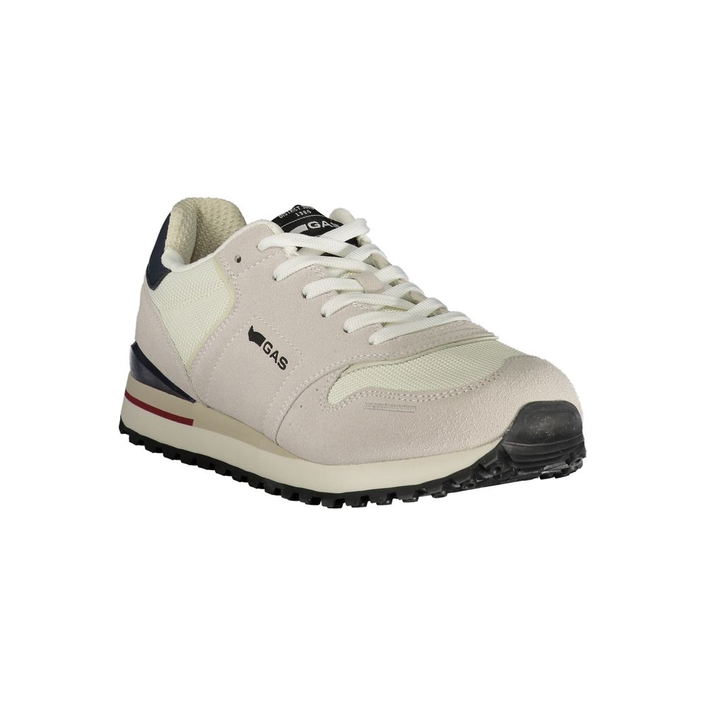 Bianco Polyurethane Men Sneaker