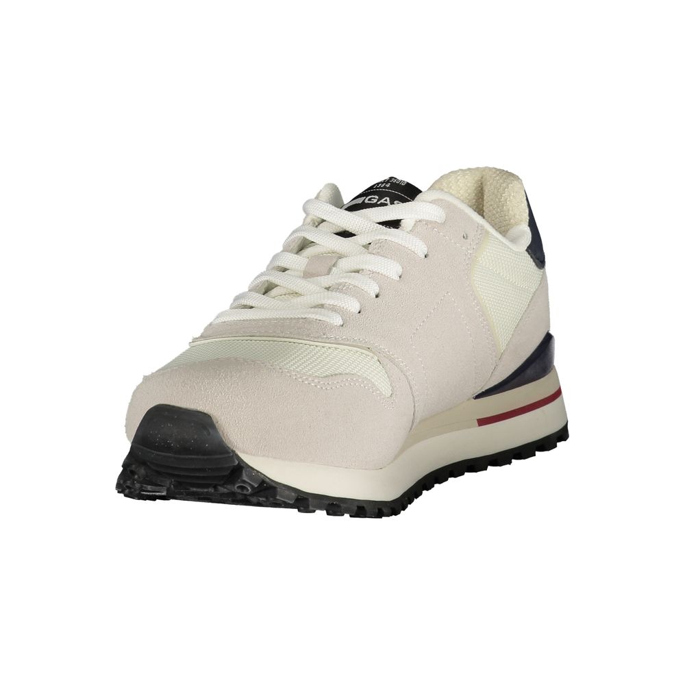 Bianco Polyurethane Men Sneaker