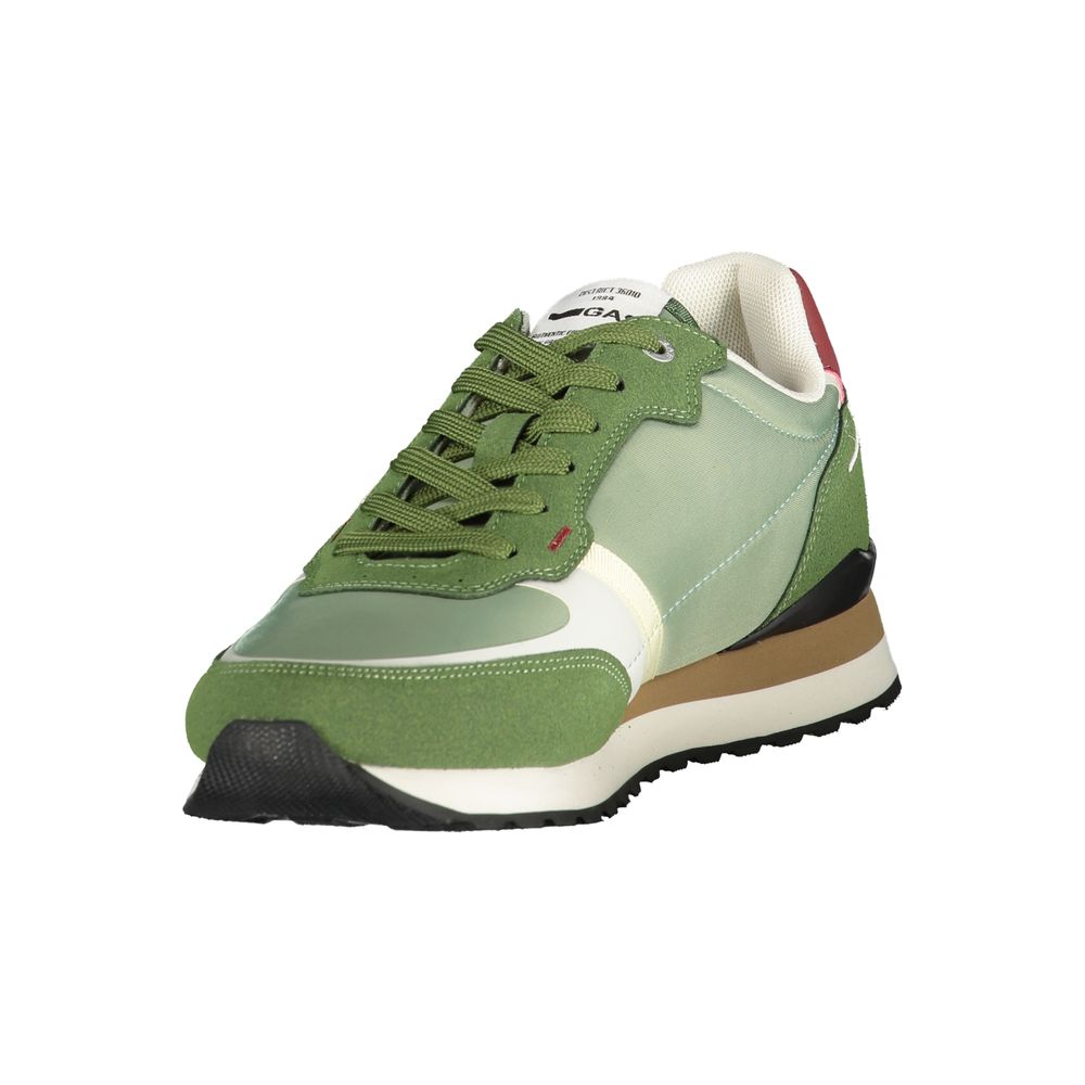 Verde Poliuretano Men Sneaker