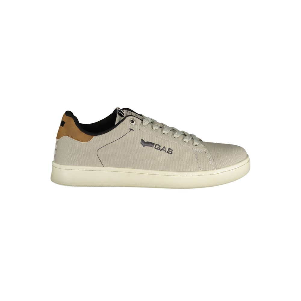 Grigio Polyurethane Men Sneaker