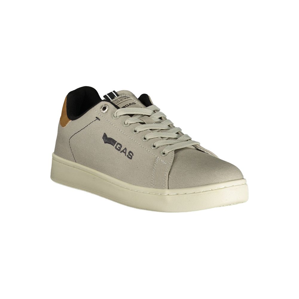 Grigio Polyurethane Men Sneaker