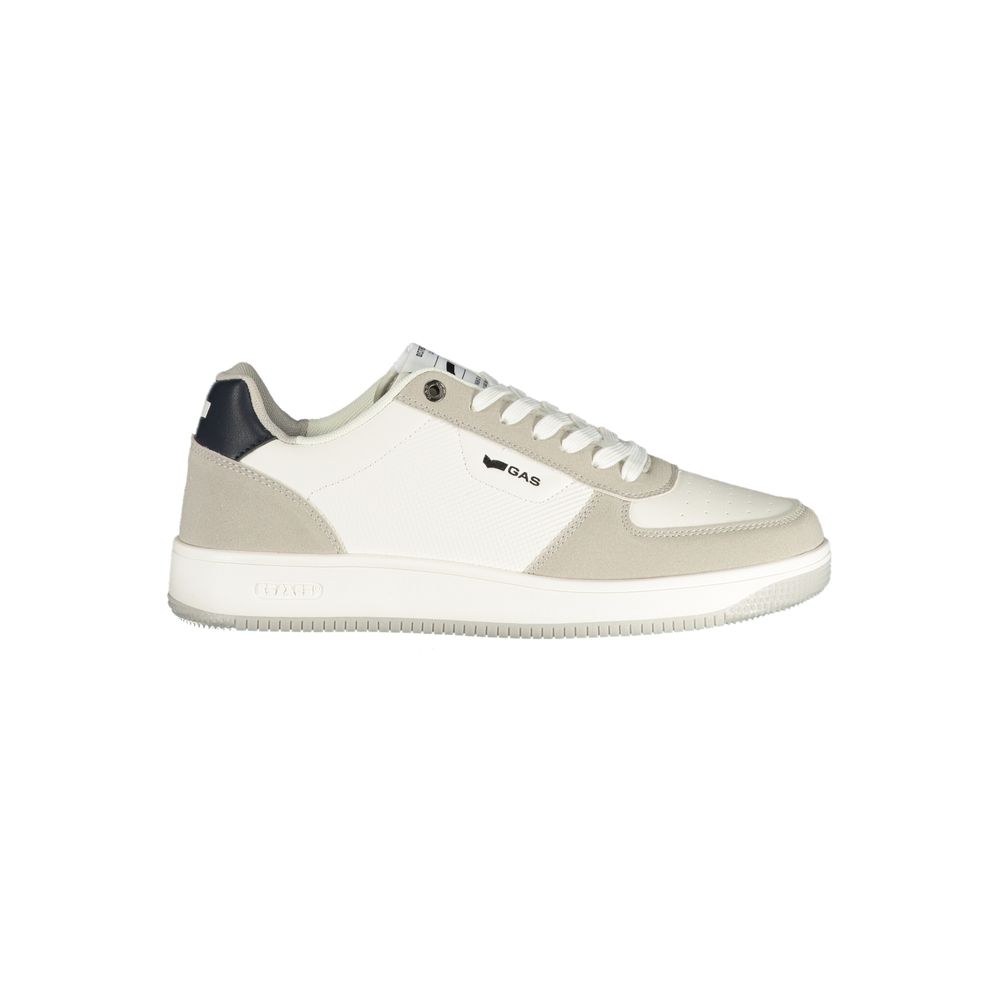 Bianco Polyurethane Men Sneaker
