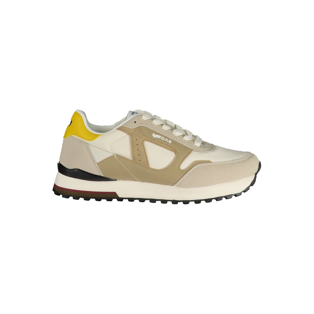 Bianco Polyurethane Men Sneaker
